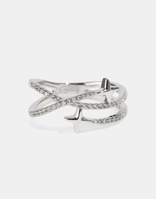 Cernucci Star band ring - 1.5mm in silver, 3 of 3