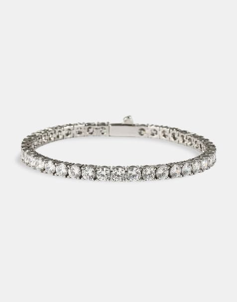 Cernucci Tennis bracelet - 5mm in white - view 1