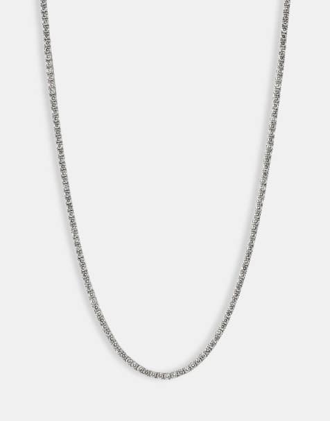 Cernucci Tennis chain - 3mm - white in white - view 1