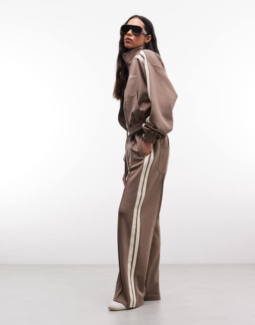Cernucci Trackpants mit weitem Bein und Seitenstreifen, 2 von 5