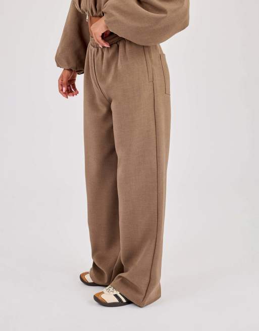 Cernucci Twill trouser in brown, 3 of 4