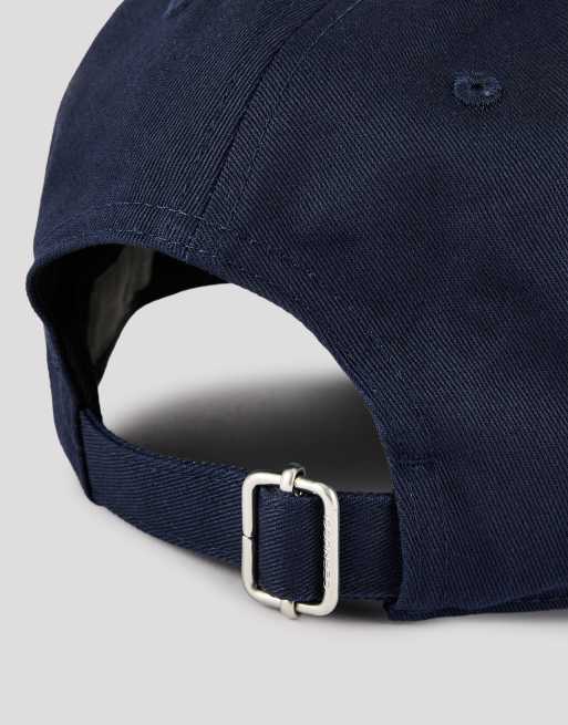 Cernucci Womens embroidered cap in navy, 4 of 4