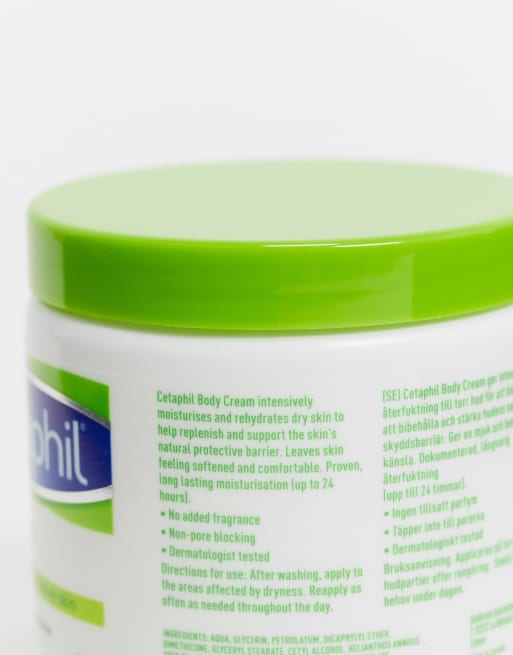 Cetaphil Body Cream Tub Sensitive Skin 450g, 3 of 4
