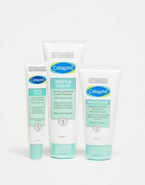 Cetaphil Gentle Clear 3 Step Routine Skincare Set for Blemish Prone Sensitive Skin - 25% Saving
