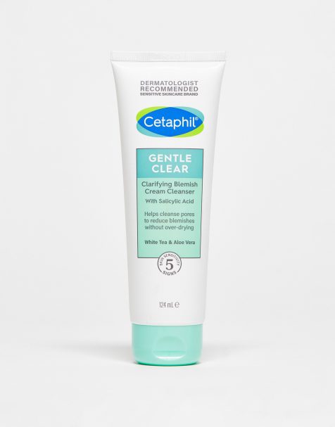 Cetaphil Gentle Clear Clarifying Cream Cleanser 124ml