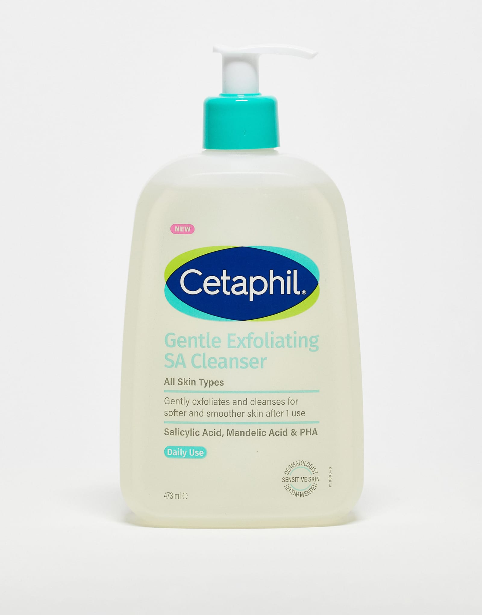 Cetaphil Нежное отшелушивающее средство для умывания с салициловой кислотой, 473 мл