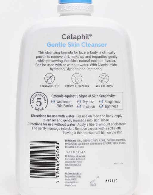 Cetaphil – Gentle Skin Cleanser Wash – Varsam hudrengöring, 1L, 2 av 4