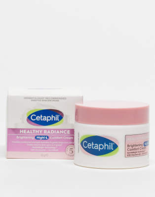 Cetaphil - Healthy Radiance Brightening Night Cream - Aufhellende Nachtcreme mit Niacinamid, 50 g-Keine Farbe