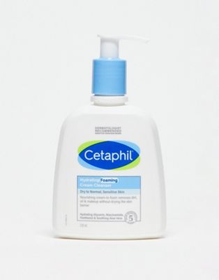 Cetaphil Hydrating Foaming Cream Cleanser 236ml-No colour