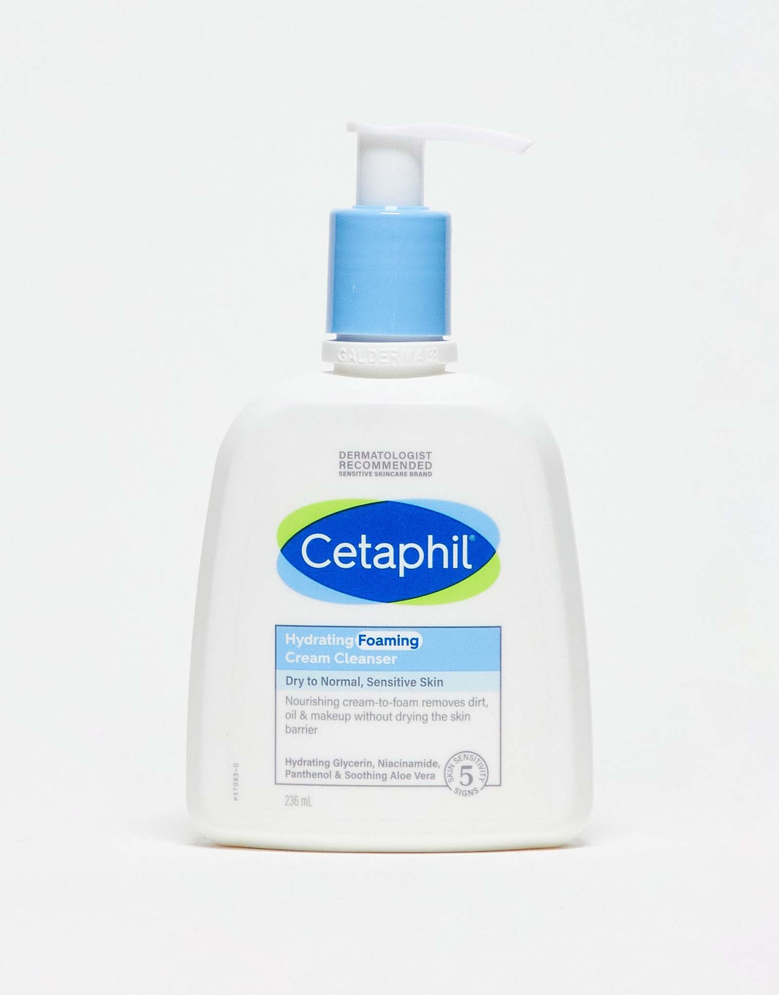 Увлажняющий пенящийся крем для умывания Cetaphil, 236 мл