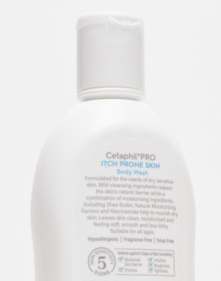 Cetaphil Pro Dry Itchy Sensitive Skin Hydrating Body Wash 295ml-no Color