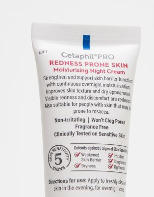 Cetaphil Pro Redness Prone Skin Night Cream 50ml-clear