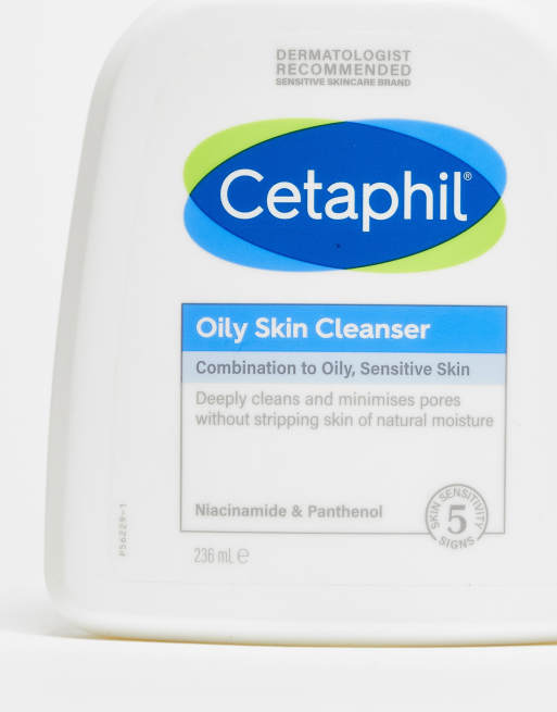 Cetaphil – Żel do mycia twarzy dla wrażliwej skóry mieszanej i tłustej, 236 ml, 3 z 4