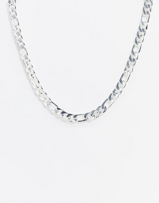 Chained & Able chunky figaro neckchain in silver