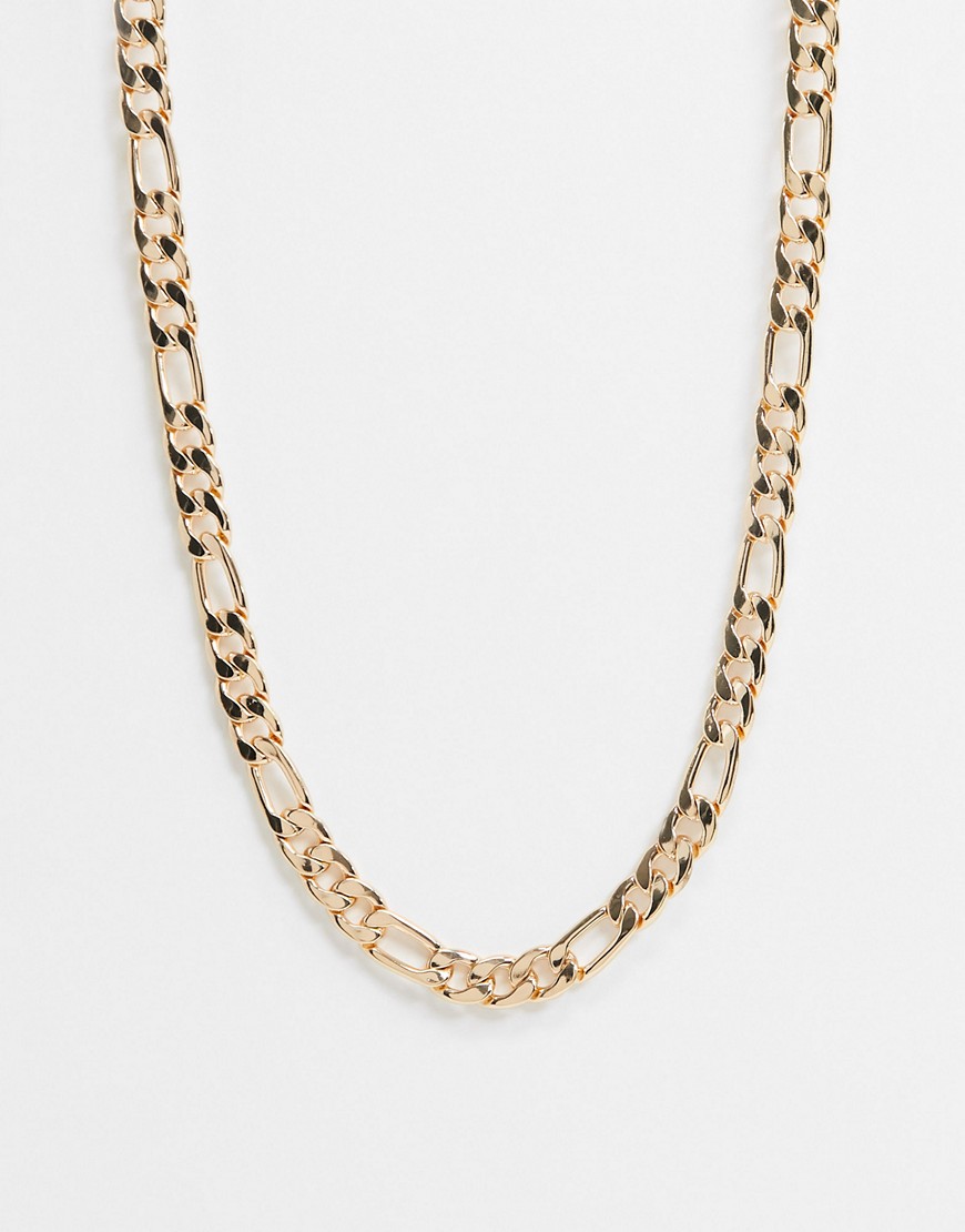 Chained & Able - Dikke figaro ketting in goud