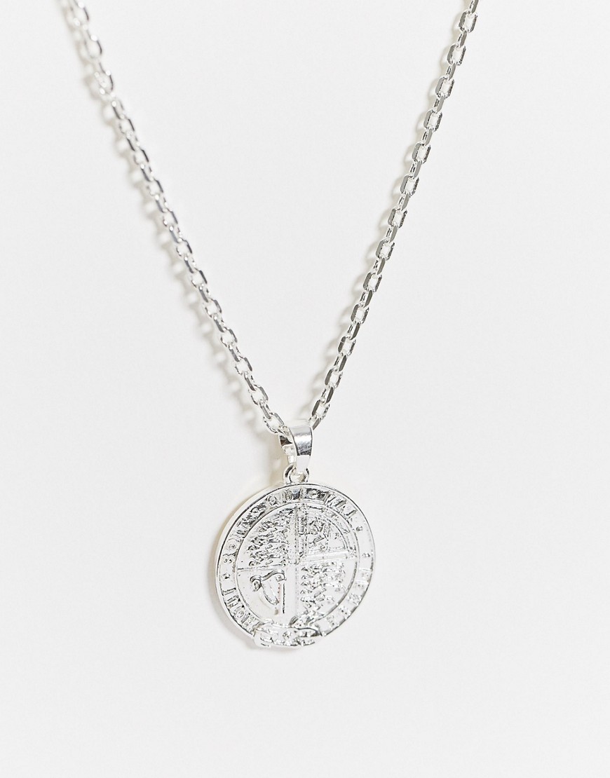Chained & Able - Ketting in zilver met medaillon