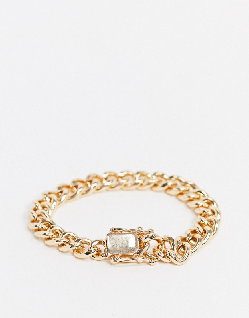 Chained & Able - Schakelarmband in goud