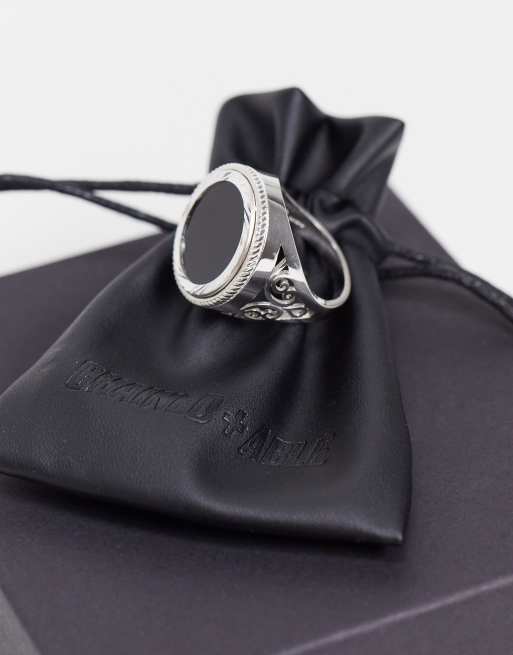 Sterling silver deals sovereign ring