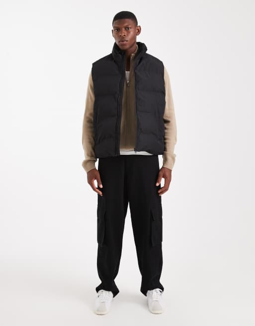 Chaleco de plumas negro de Jack & Jones, 2 de 5