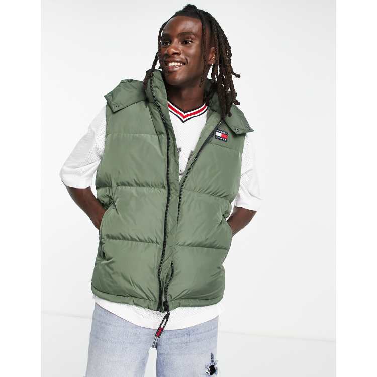 Chaleco de plumón con capucha Alaska de Tommy Jeans | ASOS