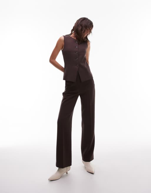 Chaleco de sastre marrón Mix & Match de & Other Stories, 2 de 4