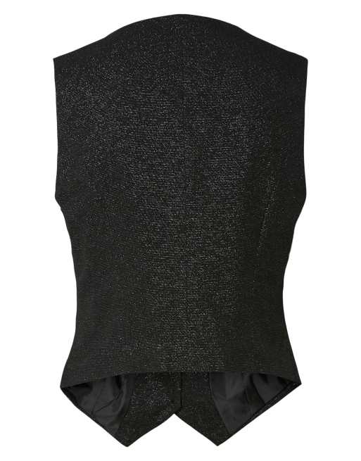 Chaleco de traje negro de Pieces, 7 de 7