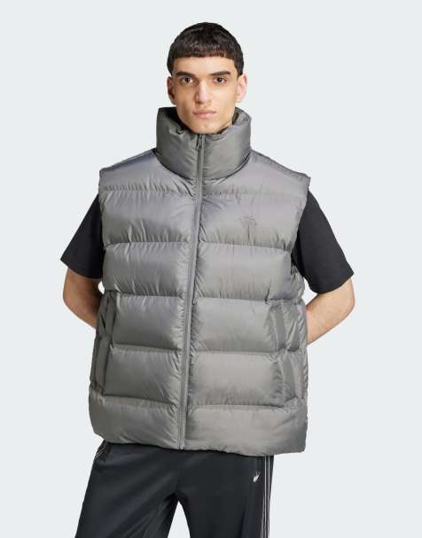 Chaleco gris acolchado Tonal de adidas Originals - view 1