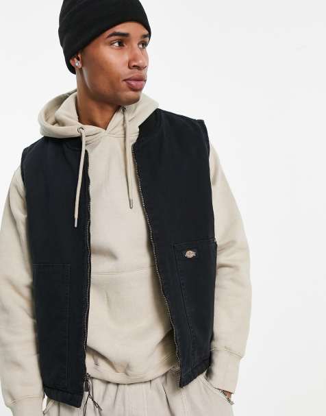Chaleco negro de lona Duck Canvas de Dickies - view 1