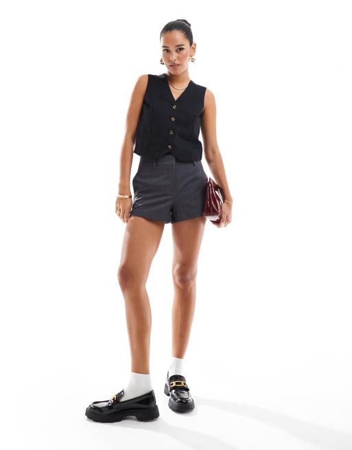 Chaleco negro de Threadbare