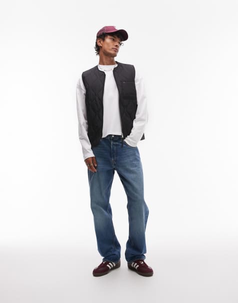 Chaleco negro guateado de Tommy Jeans - view 1