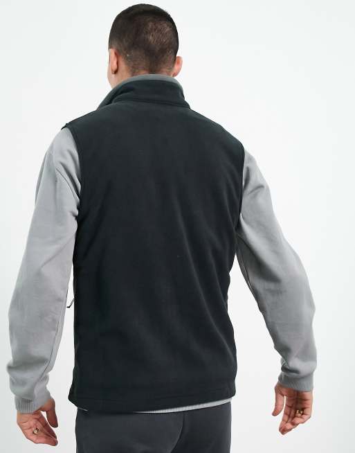 Chaleco polar negro Fast Trek de Columbia, 2 de 4
