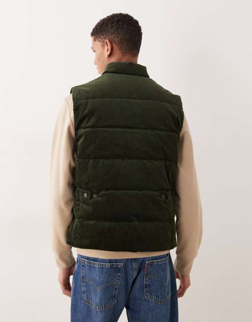 Chaleco verde con logo de icono de pana de Polo Ralph Lauren, 3 de 5