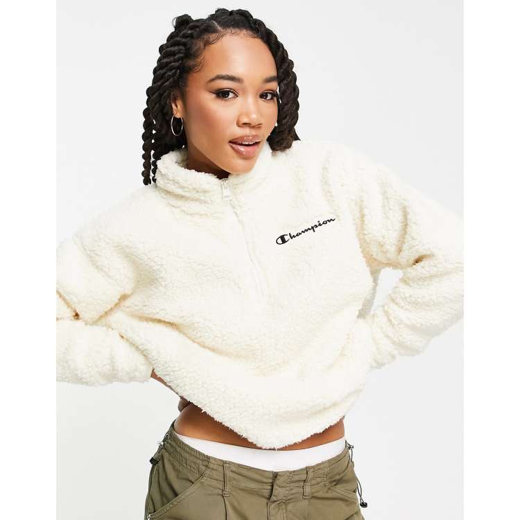 Champion sherpa hoodie discount women's