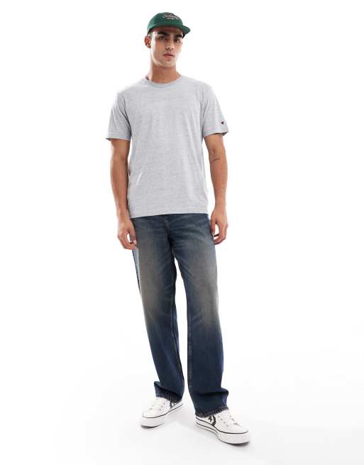 Champion 2 pack t-shirts in grey and black, 3 of 4