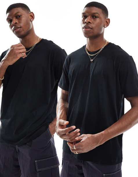 Champion – 2er-Pack T-Shirts in Schwarz - view 1