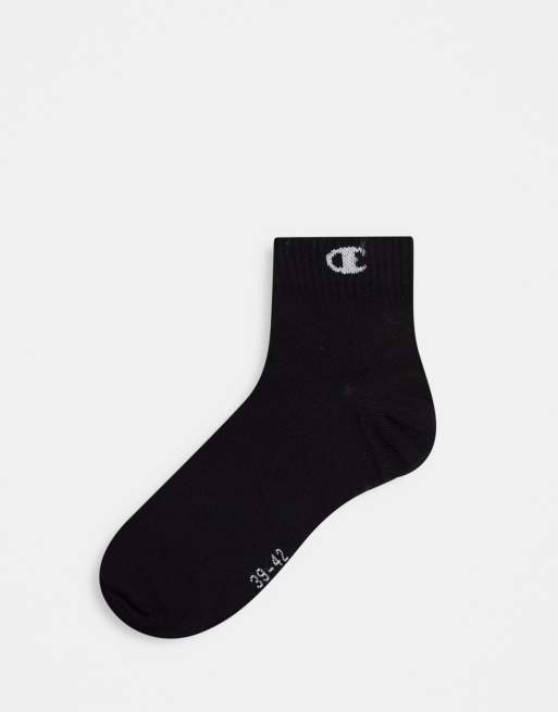 Champion black 2025 ankle socks