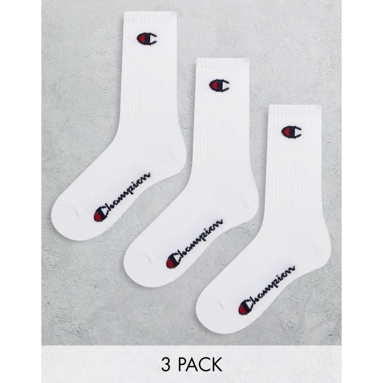 Men's Crew Socks, All Over Logo, 1-pair