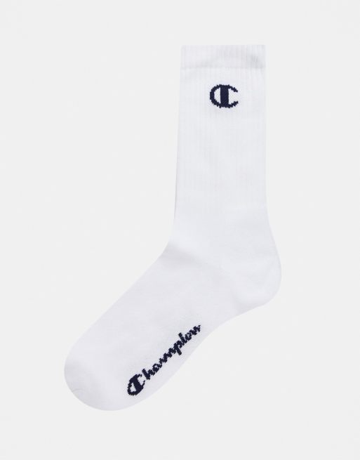 Champion 3 Pack Logo Socks