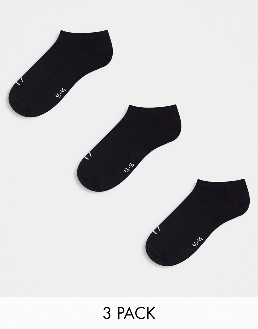 Champion 3 pack trainer socks in black