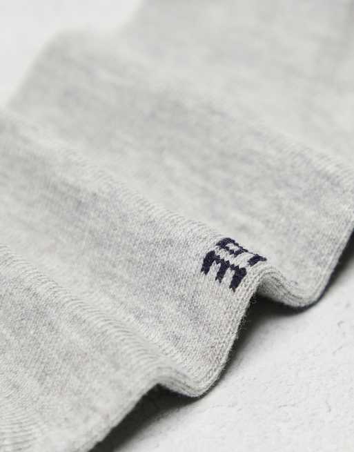 Champion – 3er-Pack Sneaker-Socken in Grau, Weiß, Schwarz, 4 von 4