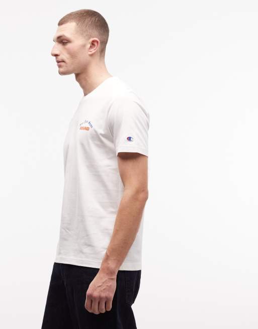 Champion back print graphic t-shirt in white, 5 of 5