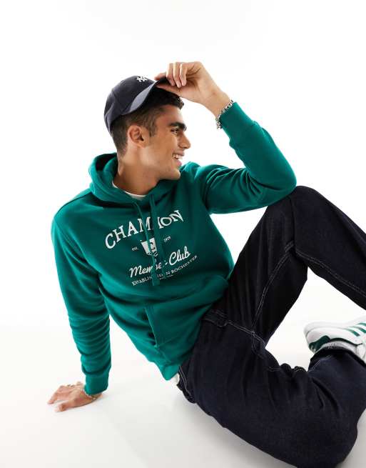 Champion hunter hot sale green hoodie