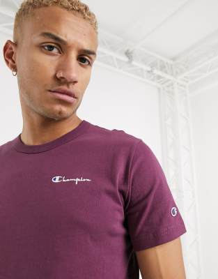 champion t shirt purple