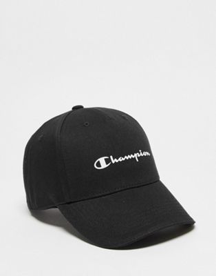 Champion baseball cap in black