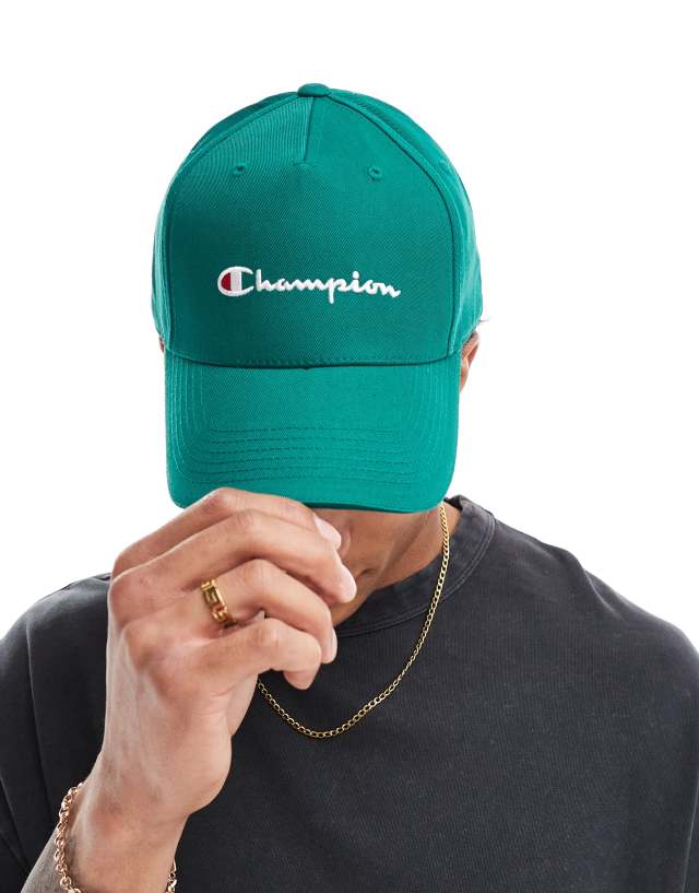 Champion - baseball cap in dark green