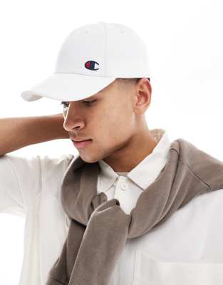 Champion Champion baseball cap in white