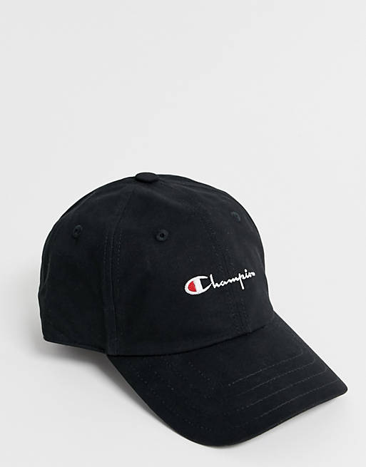 pyramide system Clancy Champion baseball cap with logo in black | ASOS