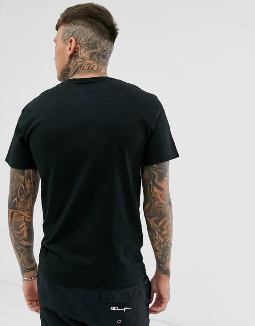 Champion - Basic - Czarny t-shirt z okrągłym dekoltem, zestaw 2 sztuki, 2 z 4
