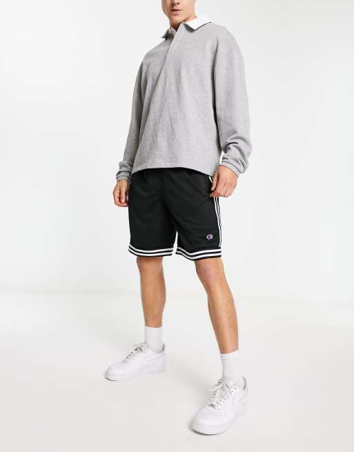 Champion basketball shorts with logo in black