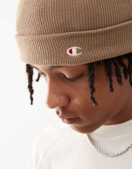 Champion - Beanie in bruin, 2 van 3